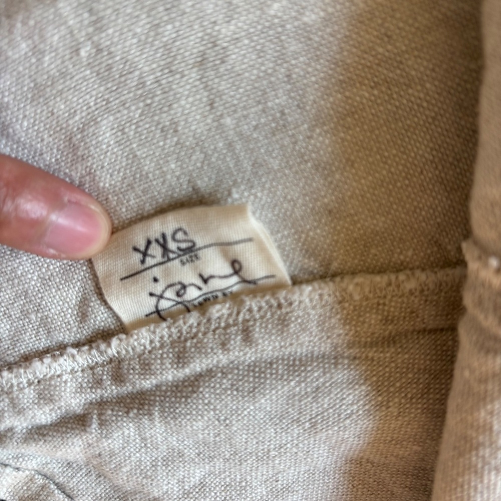 Elizabeth Suzann Parabola Top mid-weight linen - Picture 5 of 7